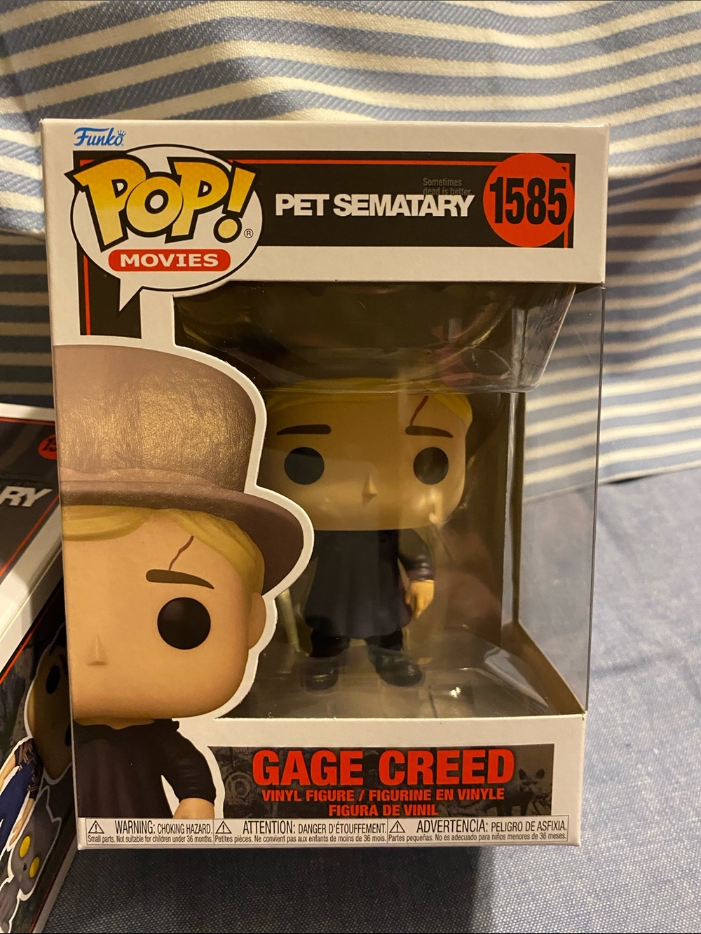 Funko Pop! Pet Sematary Set - White, Black, Orange, Yellow, Red, All Three - Picture 4 of 5
